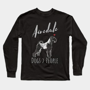 Airedales - Dogs > People Long Sleeve T-Shirt